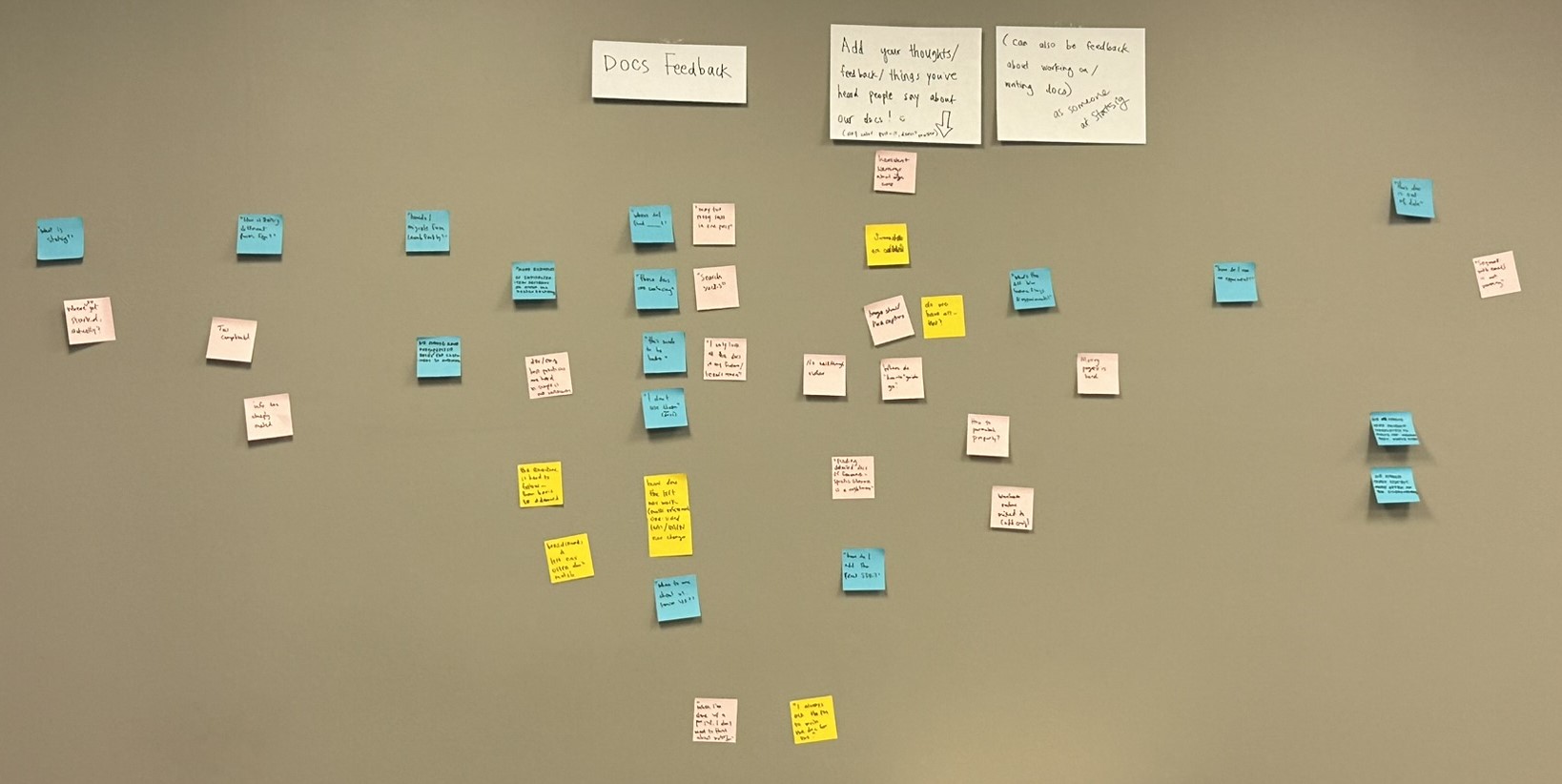 Feedback Post-its